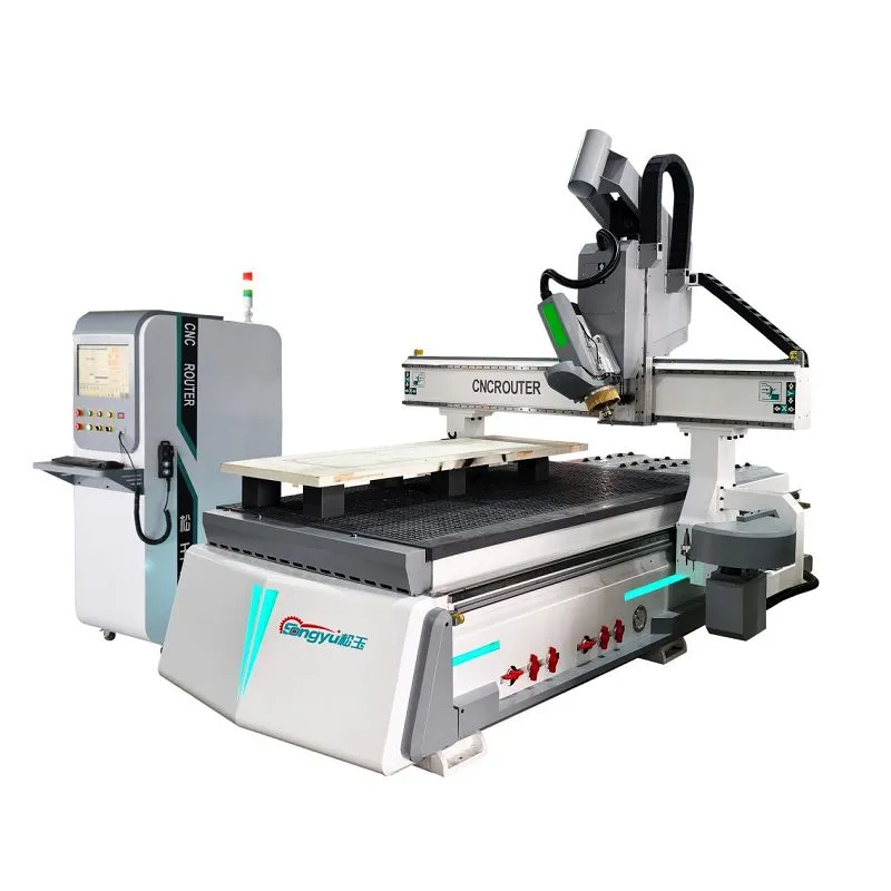 4 tengely ATC CNC útválasztó gép